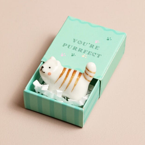 Lisa Angel MatchBox - Ceramic Cat