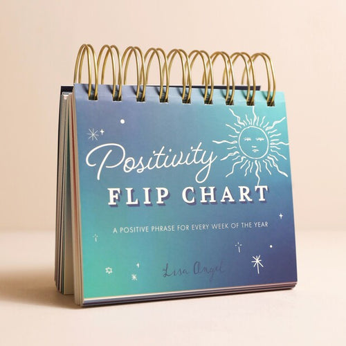 Lisa Angel Perpetual Calendar - Celestial Positivity Flip Chart