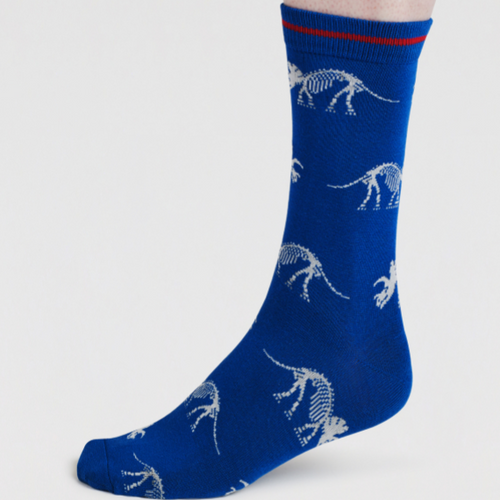 Thought Mens Socks - Bamboo - Delta Dinosaur