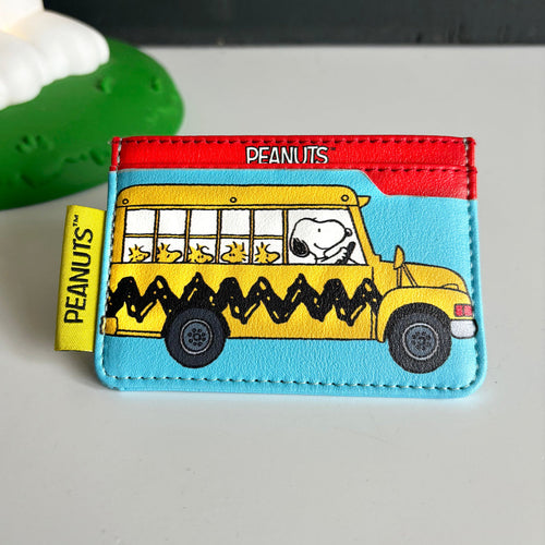 Disaster Designs Card Holder - Peanuts Bus