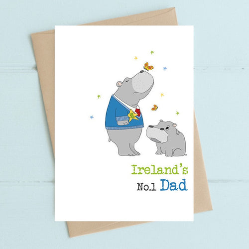 Dandelion Card - Best Dad in Ireland