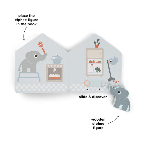 Done by Deer Playing - Elphee’s Home Board Book Deer Friends