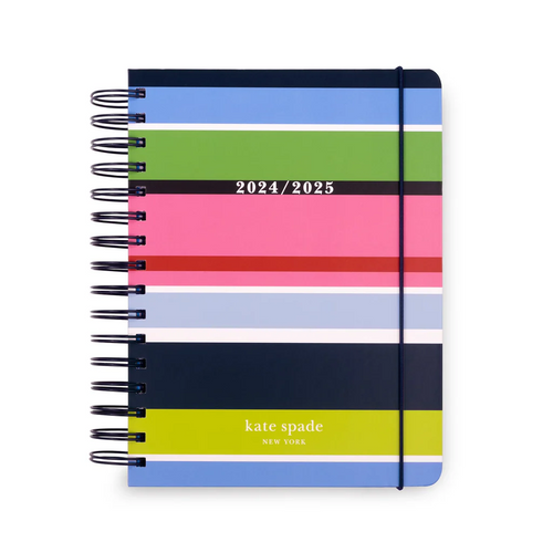 Kate Spade Diary 2024-25 - 17 Month Planner - Sunny Day Stripe