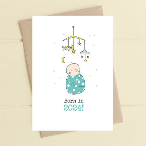 Dandelion Card - Born in 2024