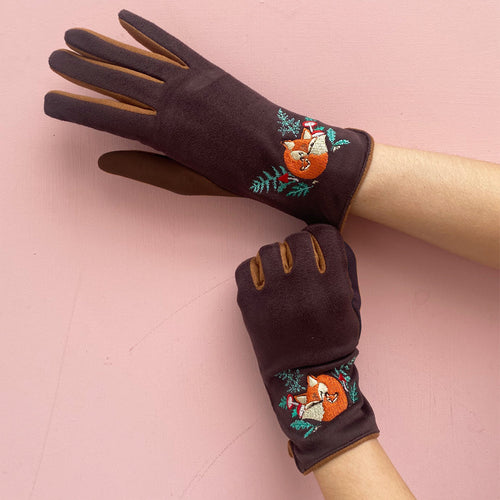 Disaster Designs Gloves - Secret Garden Mother & Baby Fox