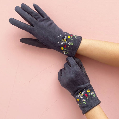 Disaster Designs Gloves - Secret Garden Bee