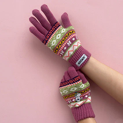 Disaster Designs Gloves - Fairisle Moomin Snorkmaiden