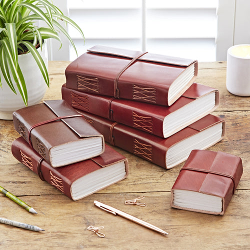 Paper High Journals - Plain Leather