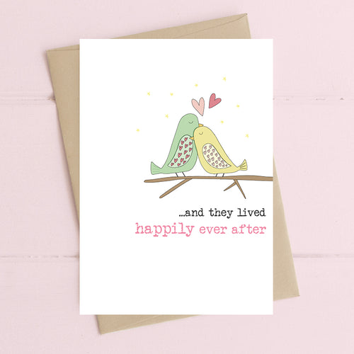 Dandelion Card - And They Lived Happily Ever After