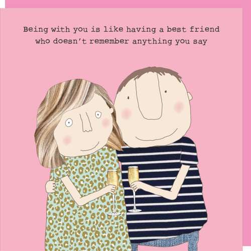 Rosie Made a Thing Card - Like A Best Friend