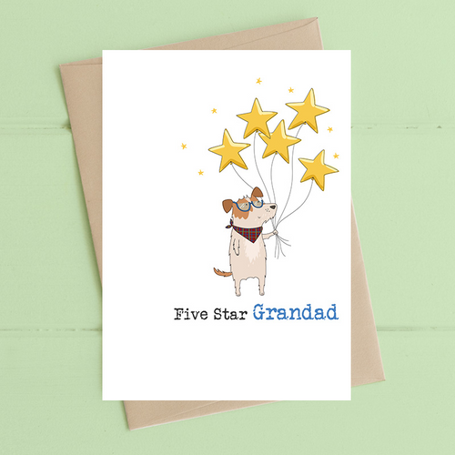 Dandelion Card - 5 Star Grandad