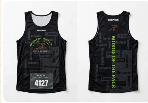MOTP- Step One Running Singlet (Blk)