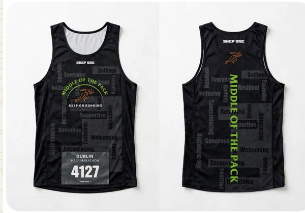 MOTP- Step One Running Singlet (Blk)