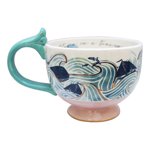 Disaster Designs Ceramics - By The Sea Storm Tea Cup