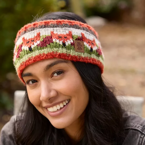 Pachamama Knitted Headband - Skulk of Foxes Headband