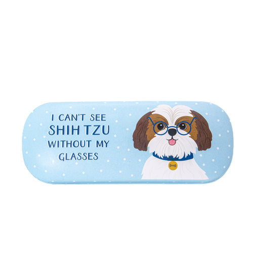 Sass & Belle Glasses Case - Shih Tzu
