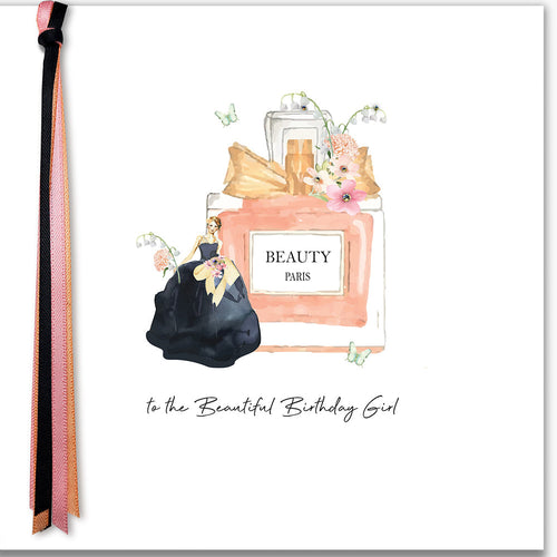 Luxury Card - To the Beautiful Birthday Girl