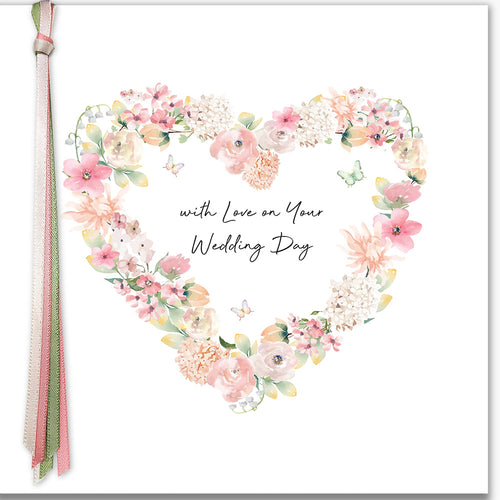 Luxury Card - With Love On Your Wedding Day