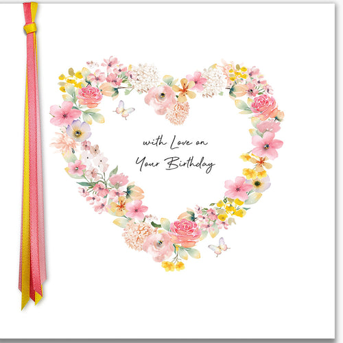 Luxury Card - With Love On Your Birthday