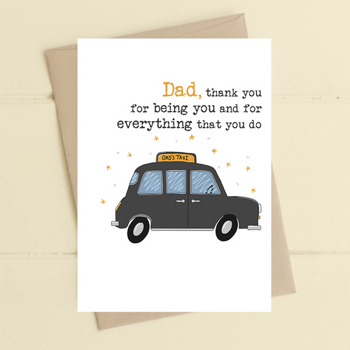 Dandelion Card - Taxi Dad