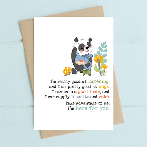 Dandelion Card - I’m Here for You