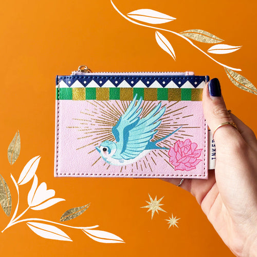 Disaster Designs Purse - Inked Bird