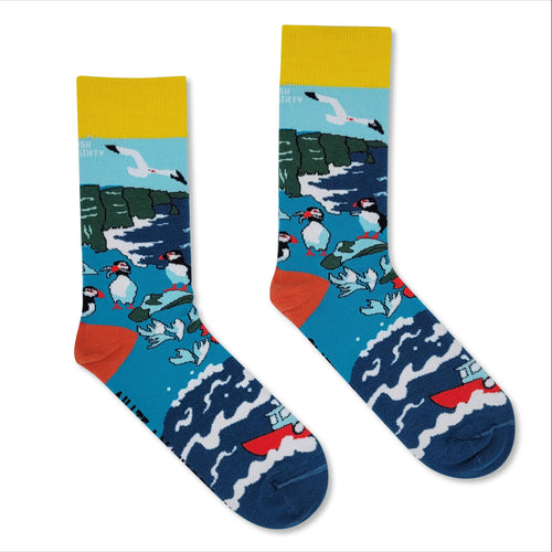 Irish Socksciety Socks - Cliffs of Moher