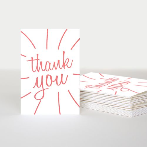 Caroline Gardner Notecards - Thank You