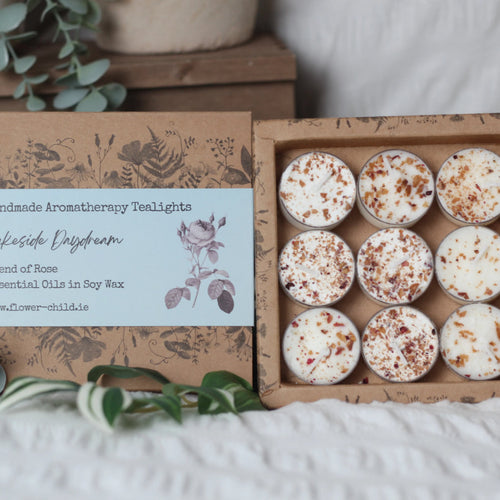 FlowerChild Scented Tealights - Pack of 9 Lakeside Dream