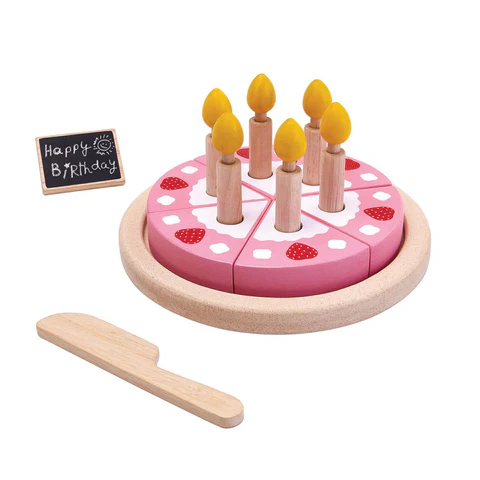 Plan Toys - Pretend Birthday Cake Set