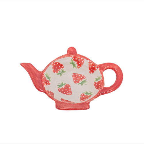 Sass & Belle Tea Bag Dish - Strawberry