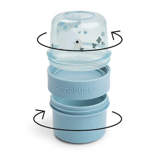 Done by Deer Eating - To Go 2-Way Snack Container - Tiny Farm