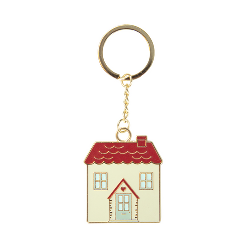 Sass & Belle Keyring - House