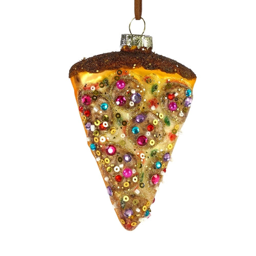 Werner Voss Christmas Bauble - Glass Pizza Bauble