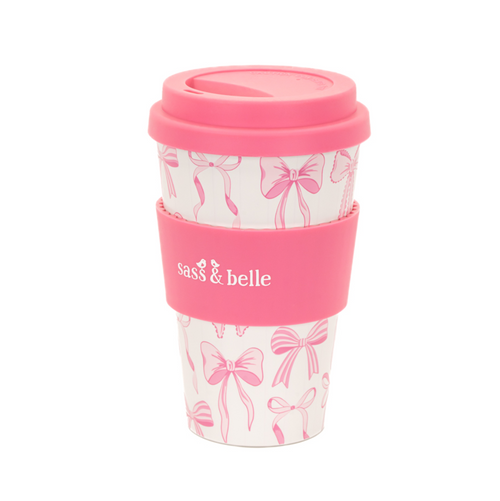 Sass & Belle Travel Cup - Bow