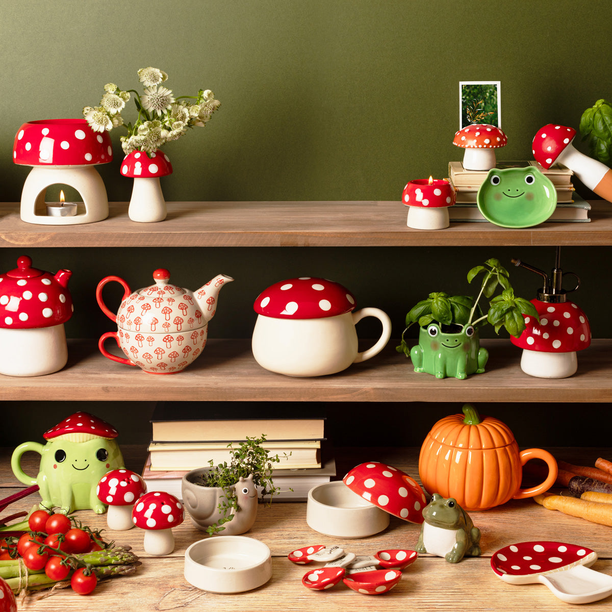 Sass & Belle Planter - Frog Mini Planter