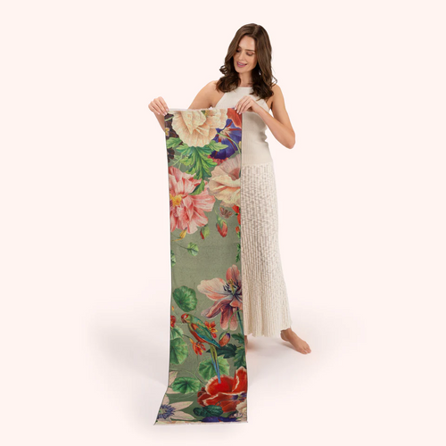 Powder Scarf - Botanical Bouquet Lux Scarf