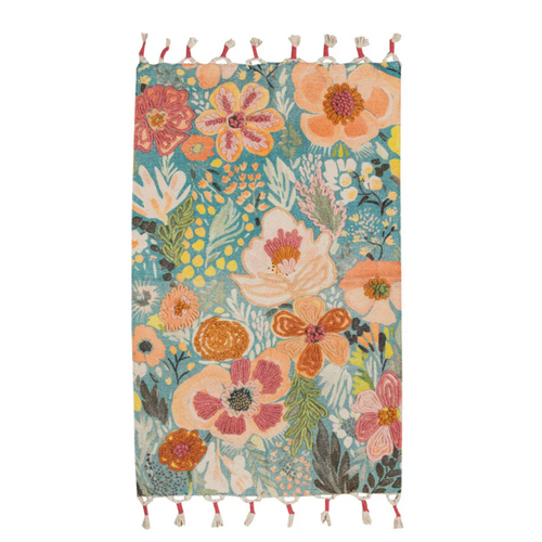 Tranquillo Homeware - Rug Botanic Twist Light Blue