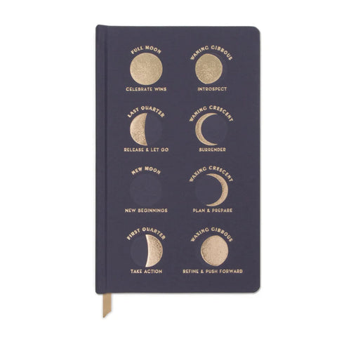 DesignWorks Ink Journal - Moon Phases Cloth Journal