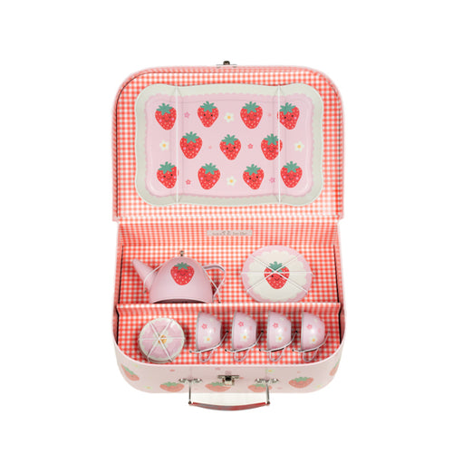 Sass & Belle - Strawberry Kids' Tea Set