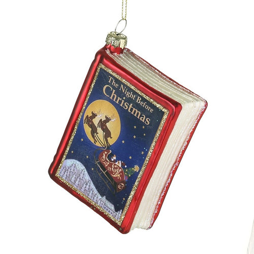 Heaven Sends Christmas Bauble - Glass Book