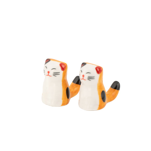 Sass & Belle Chopsticks Rest - Cat - Set of 2