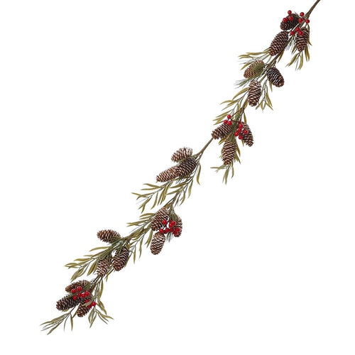Heaven Sends - Pinecones, Leaves & Berry Garland