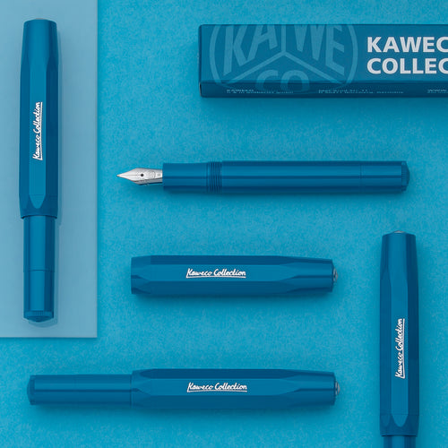 Kaweco Collection Sport Fountain Pen - Cyan *Special Edition