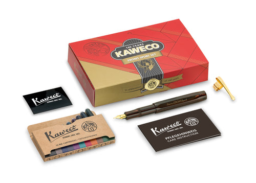 Kaweco Special Release - 140th Anniversary EBONIT Sport Fountain Pen Set