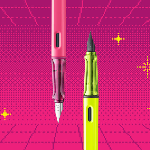 Lamy Safari Special Edition - Neon Yellow and Pink