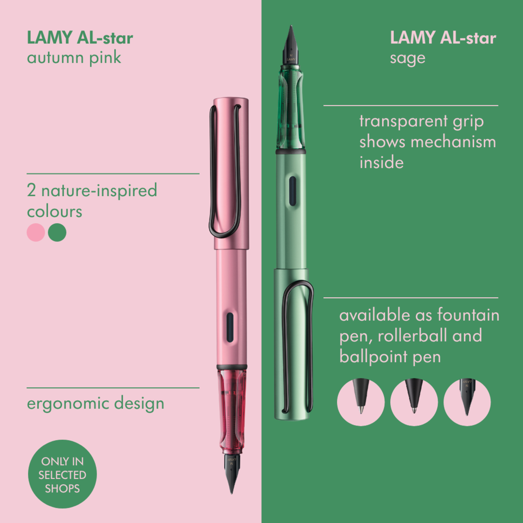 Lamy AL-Star Special Edition - Autumn Pink and Sage