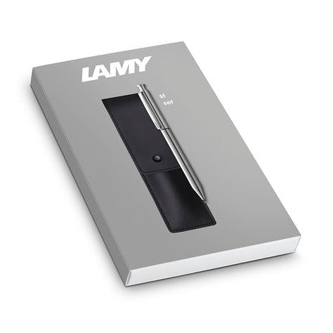 Lamy St - Twin Pen and Leather Case Gift Set