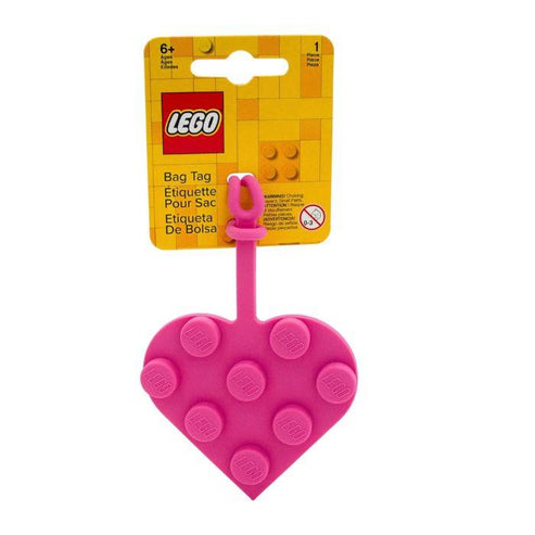 LEGO® Heart Bag Tag