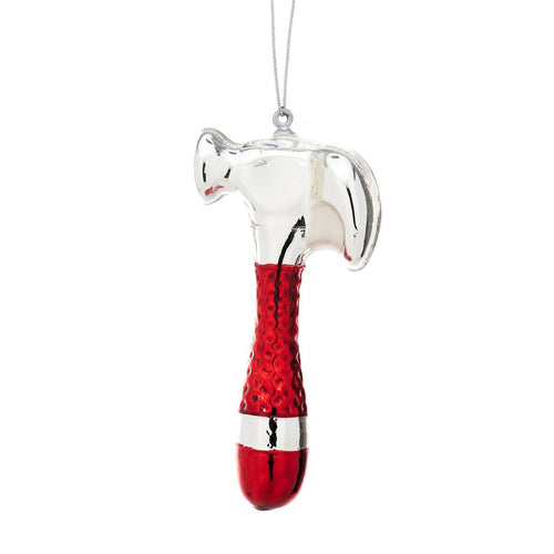 Sass & Belle Christmas Bauble - Glass Hammer